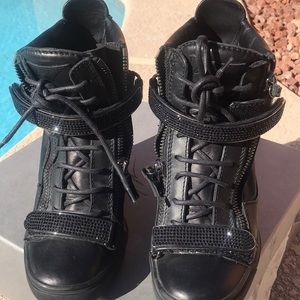 Giuseppe wedged sneakers